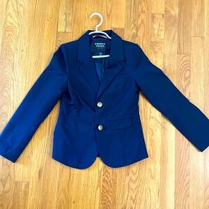 French Toast girls blazer size 10 navy
